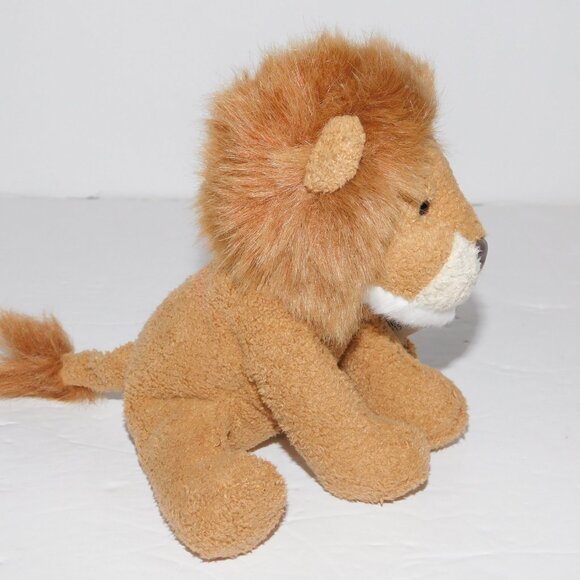 Russ Luv Pets Brown Lion CAIRO Bean Bag Plush Stuffed New w Tag Chamois Feel - Picture 3 of 5